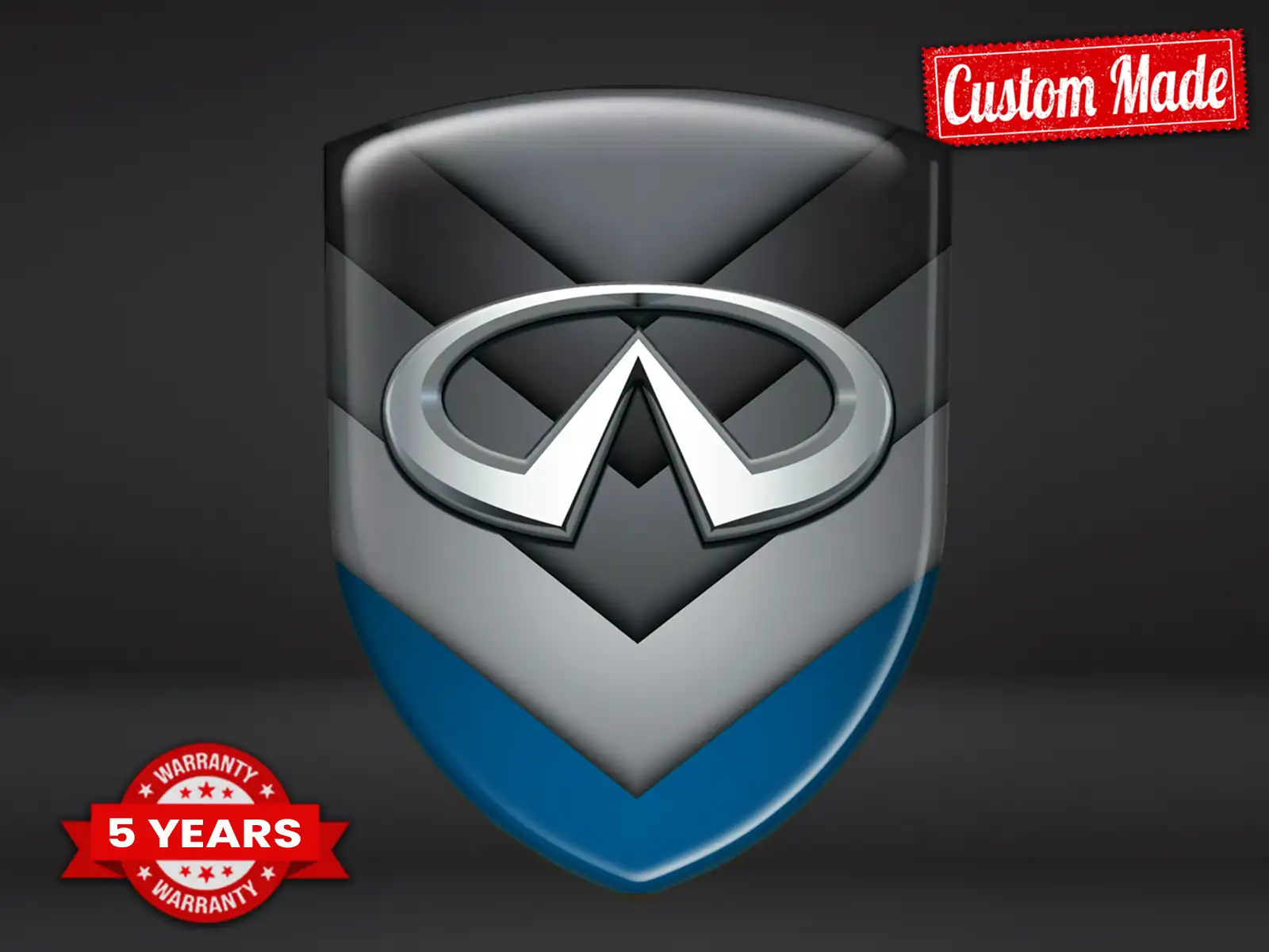 Infiniti Pegatinas Negocio Personalizadas Modernas Máximo